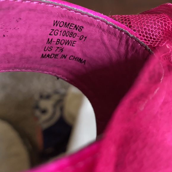 Gorgeous hot pink Mix No 6 heels with tulle bow detail, size 7.5 - Picture 7 of 7